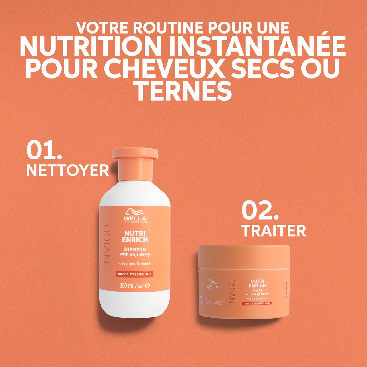 Shampooing Nutri Enrich Invigo Wella 1000ml 6 Shampooing Nutri Enrich Invigo Wella 1000ml – Image 6