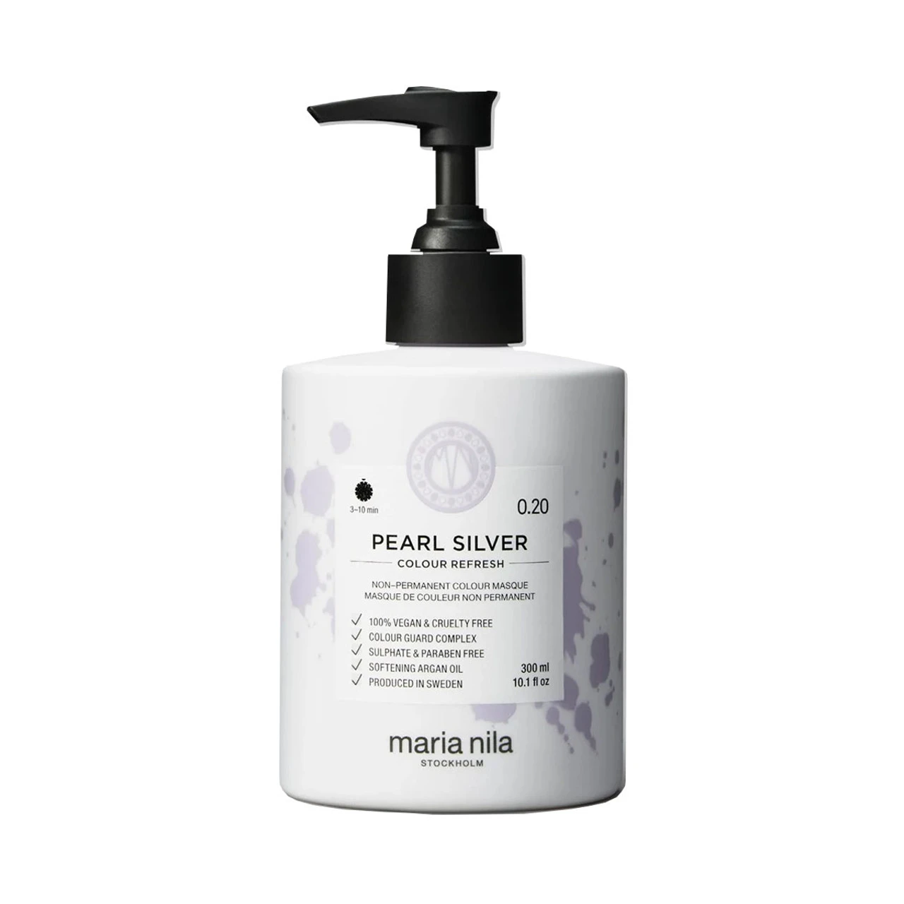 Masque Colour Refresh Pearl Silver 0.20 Maria Nila 300ml 1 Masque Colour Refresh Pearl Silver 0.20 Maria Nila 300ml