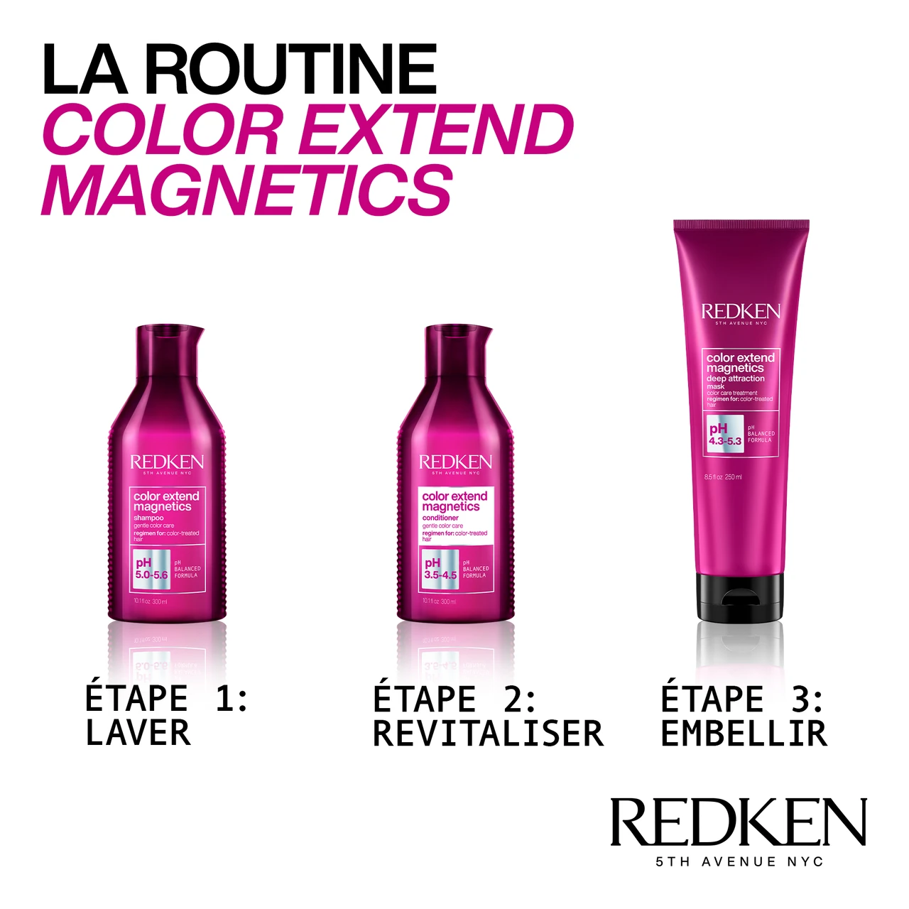 Shampooing Color Extend Magnetics Redken 300ml 5 Shampooing Color Extend Magnetics Redken 300ml – Image 5