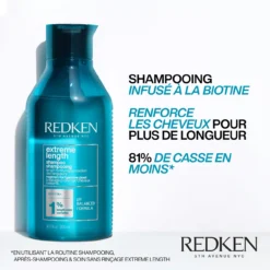 Shampooing Extreme Length Redken 1000ml -Coiffure Promos Boutique 3474636920211 1 31144.1694782118