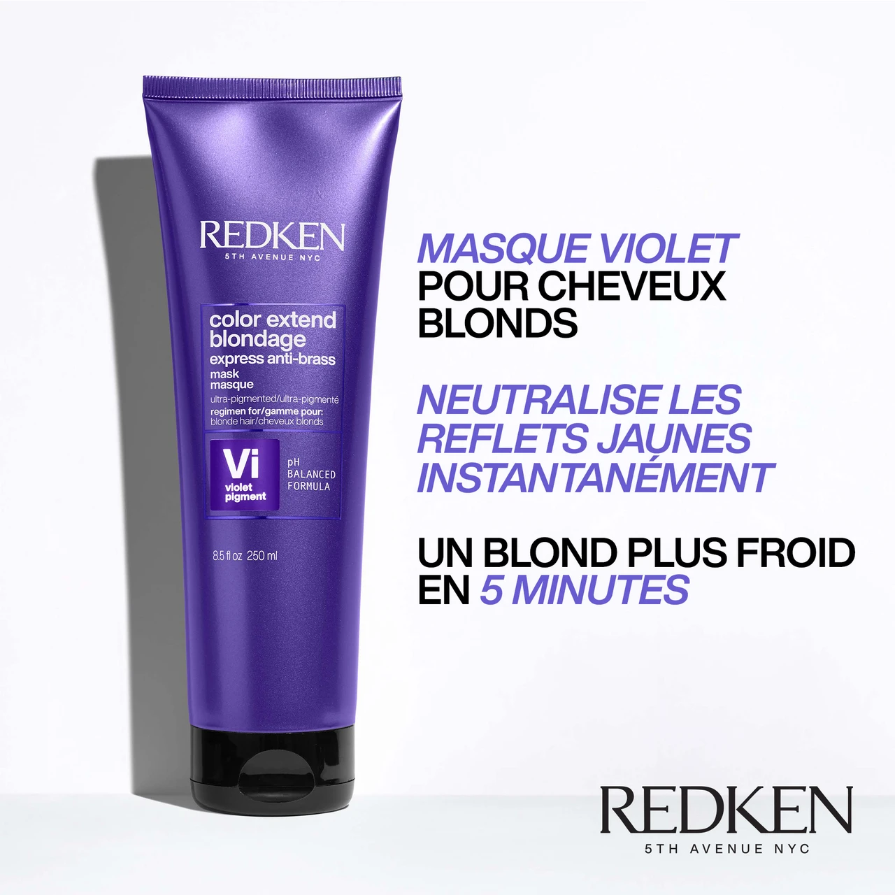 Masque Neutralisant Extend Blondage Redken 250ml 2 Masque Neutralisant Extend Blondage Redken 250ml – Image 2