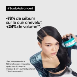 Argile 2-en-1 Scalp Advanced L'Oréal 250ml -Coiffure Promos Boutique 3474637090524 3 94909.1684847763