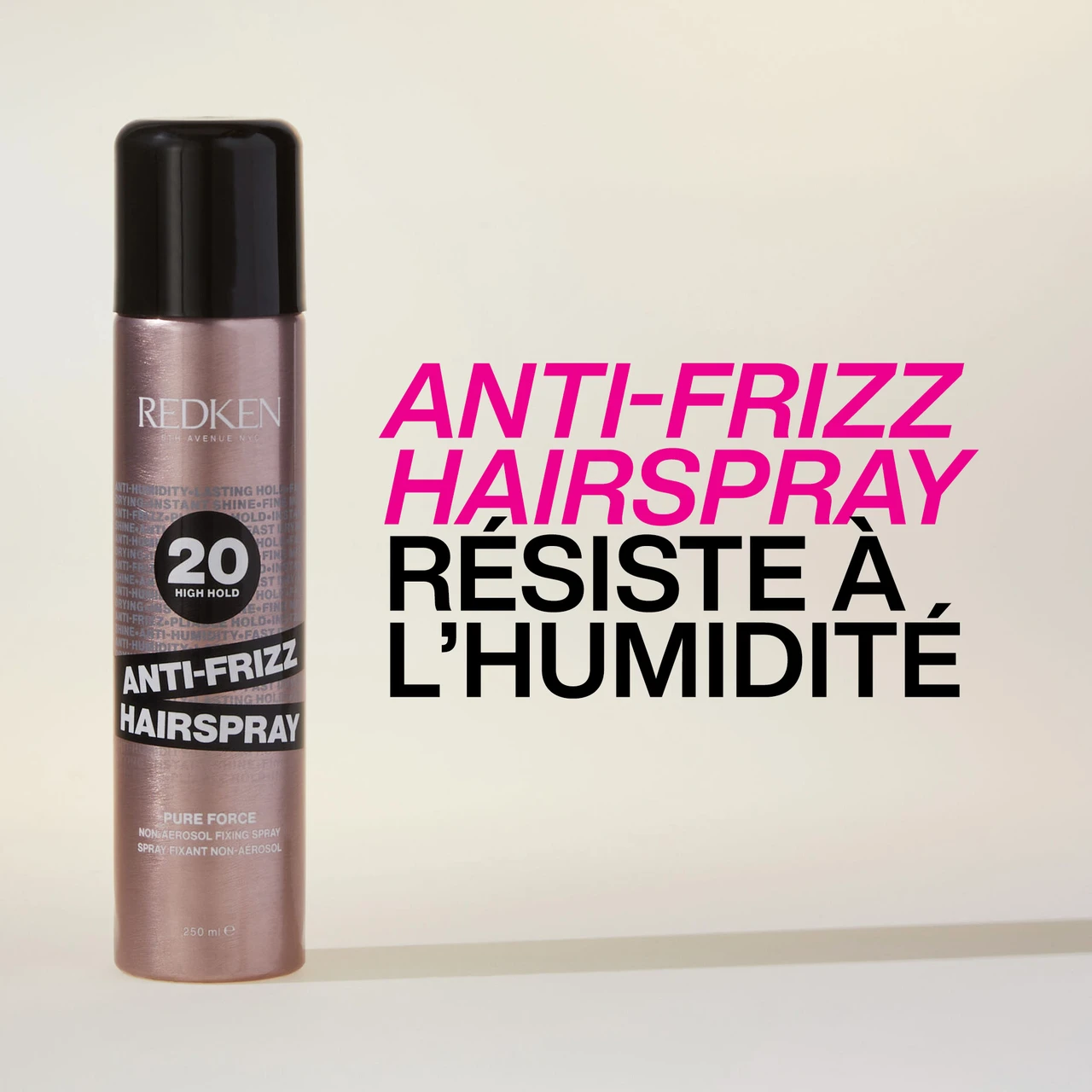 Anti Frizz Hairspray 20 Redken 250ml 3 Anti Frizz Hairspray 20 Redken 250ml – Image 3