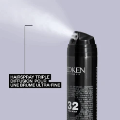 Max Hold Hairspray 32 Redken 300ml -Coiffure Promos Boutique 3474637125578 3 56188.1694768867
