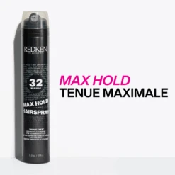 Max Hold Hairspray 32 Redken 300ml -Coiffure Promos Boutique 3474637125578 4 17312.1694768872