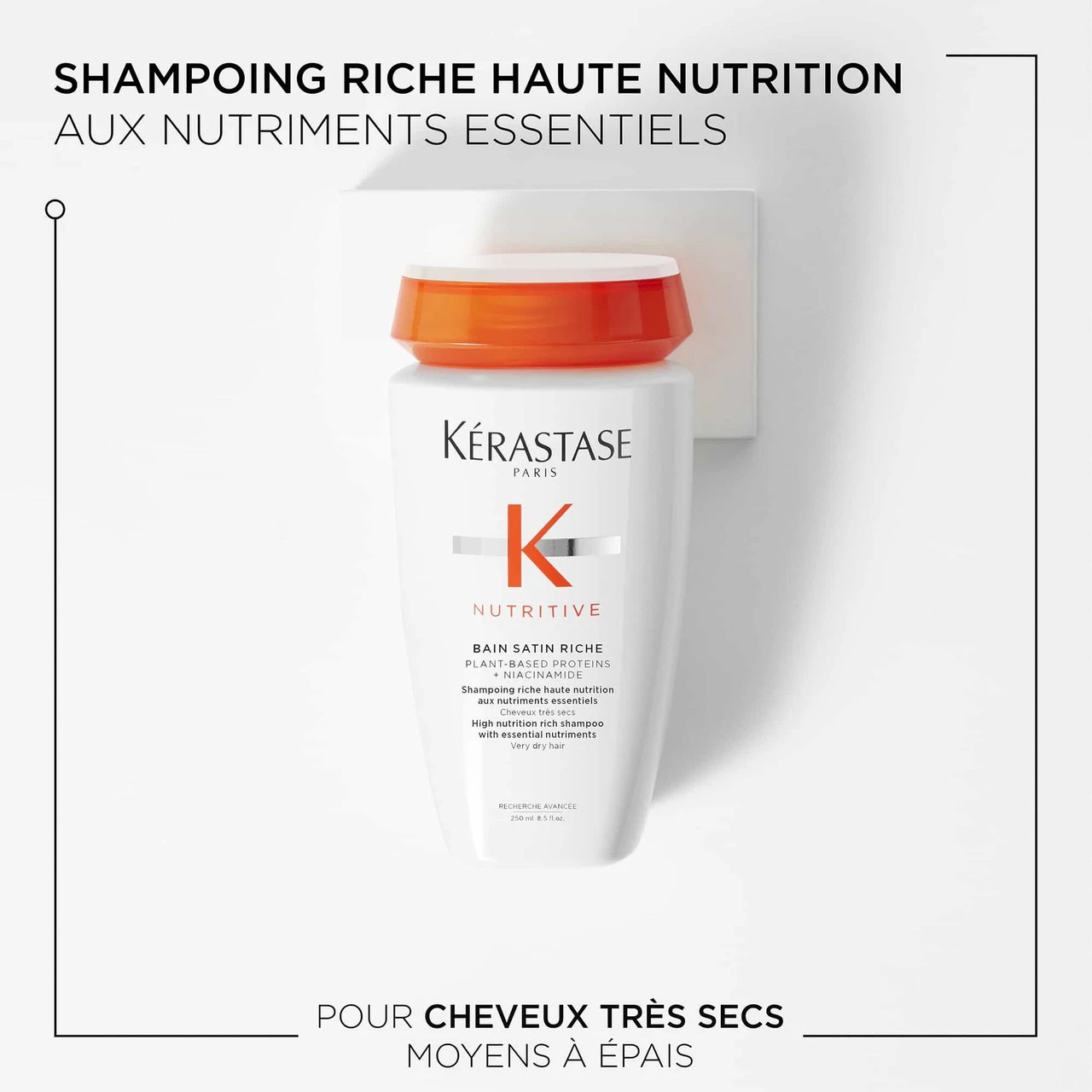 Bain Satin Riche Nutritive Kérastase 250ml 2 Bain Satin Riche Nutritive Kérastase 250ml – Image 2