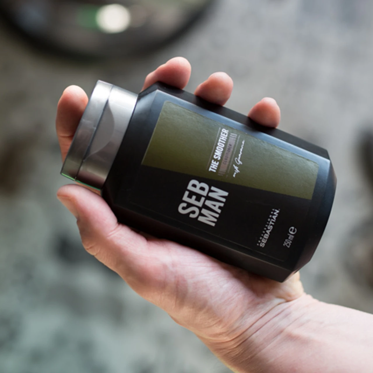 Conditioner The Smoother Seb Man 1000ml 4 Conditioner The Smoother Seb Man 1000ml – Image 4