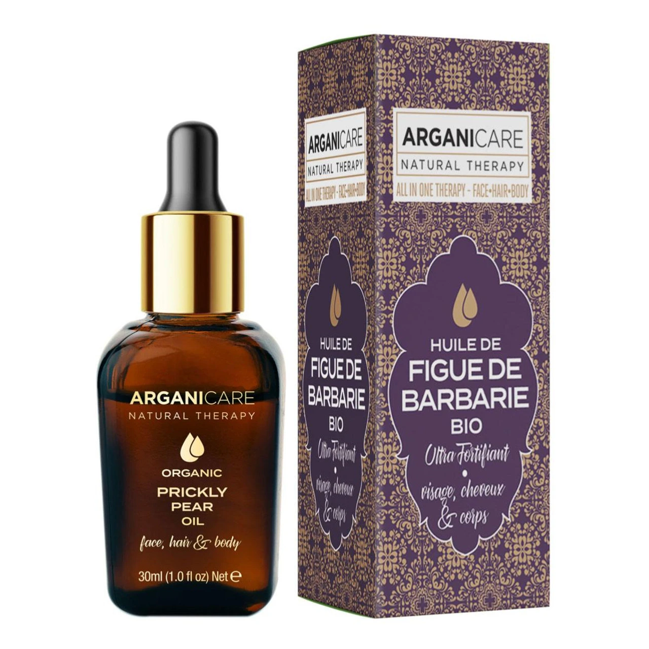 Huile Figue De Barbarie Bio Arganicare 30ml 1 Huile Figue De Barbarie Bio Arganicare 30ml