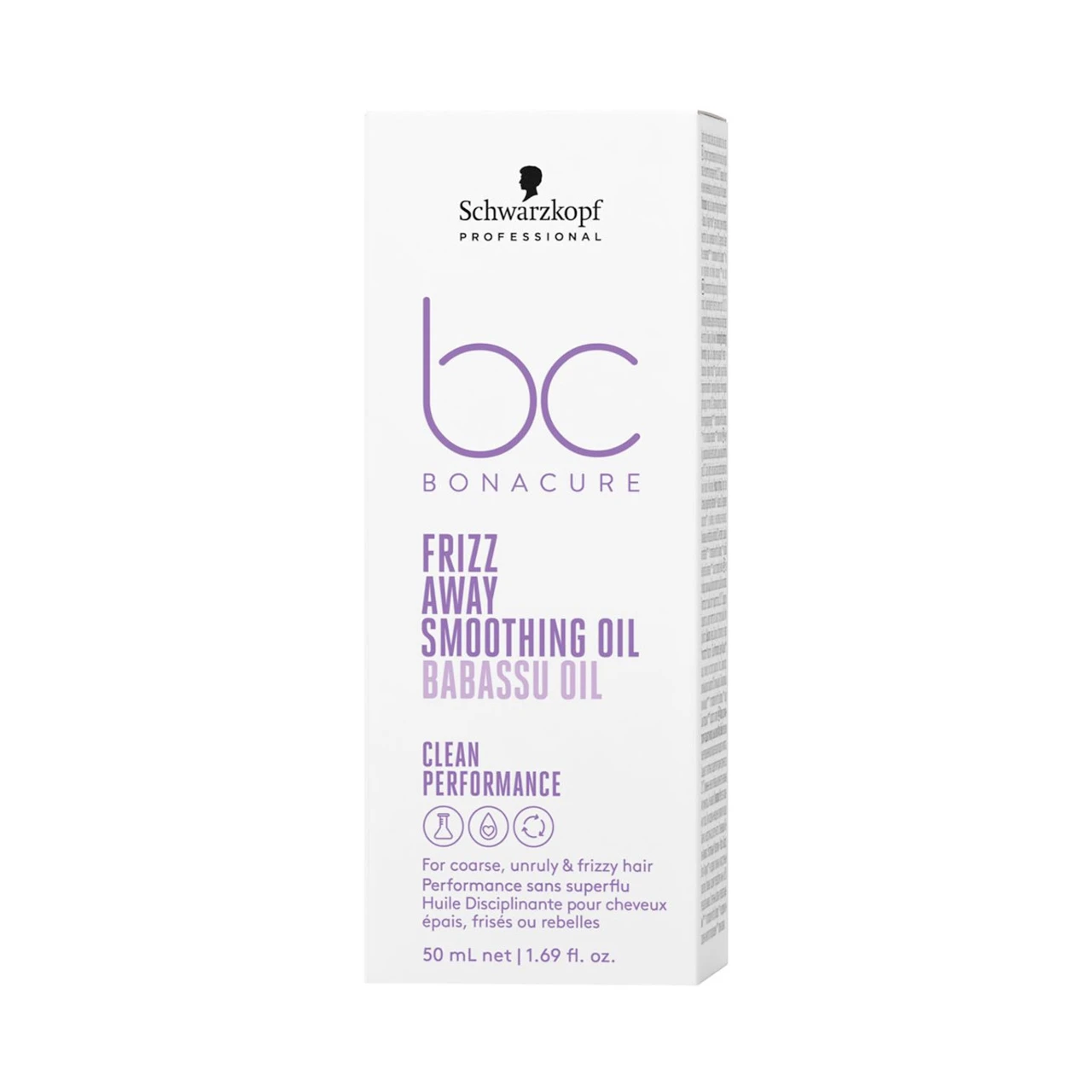 Huile Disciplinante Frizz Away Bonacure Schwarzkopf 50ml 3 Huile Disciplinante Frizz Away Bonacure Schwarzkopf 50ml – Image 3