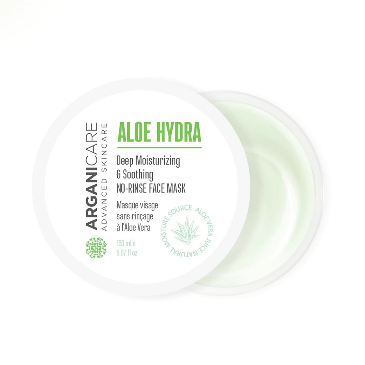 Masque De Nuit Régénérant à L'Aloe Vera Arganicare 150ml 1 Masque De Nuit Régénérant à L'Aloe Vera Arganicare 150ml