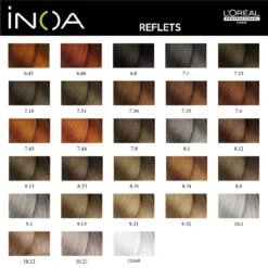Coloration Inoa Reflets L'Oréal Professionnel 5 Coloration Inoa Reflets L'Oréal Professionnel -Coiffure Promos Boutique Nuancier INOA REFLET PAGE 2 90621.1684853913