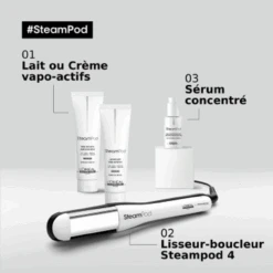 Pack Steampod 4 Cheveux Épais L'Oréal Professionnel -Coiffure Promos Boutique Sans titre 4 69526.1684922404