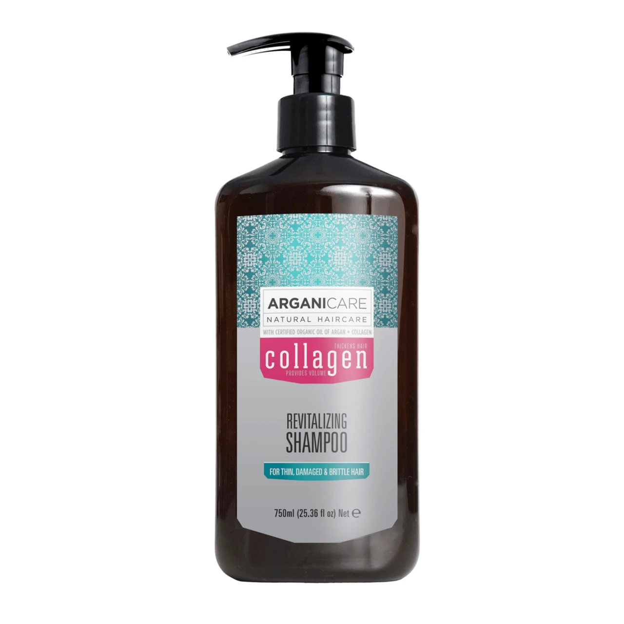Shampooing Revitalisant Collagen Arganicare 750ml 1 Shampooing Revitalisant Collagen Arganicare 750ml