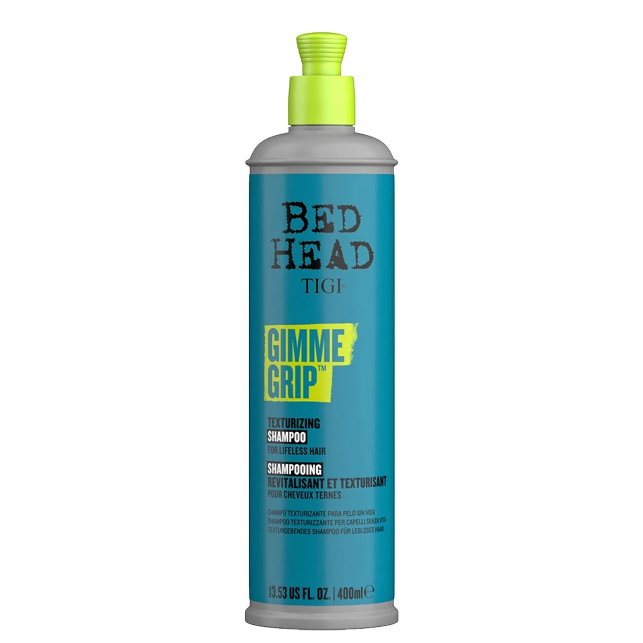 Shampooing Amplificateur De Texture Gimme Grip Tigi 400ml 1 Shampooing Amplificateur De Texture Gimme Grip Tigi 400ml