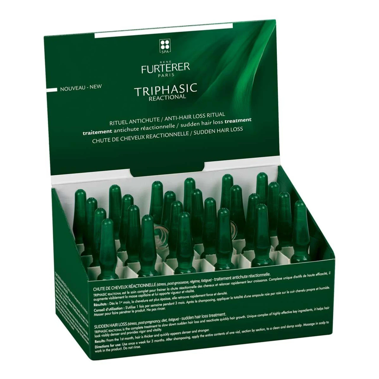 Sérum Antichute Triphasic Réactionnelle René Furterer 24x5ml 4 Sérum Antichute Triphasic Réactionnelle René Furterer 24x5ml – Image 4