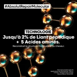 Shampooing Absolut Repair Molecular L'Oréal Professionnel 500 Ml -Coiffure Promos Boutique b7a7ac30 a3e2 4f9c 8d7a f25dbb3a2551 79105.1694081531.1280.1280 72780.1694081968