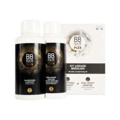 Kit Lissage Brésilien Shampooing+Soin Lissant BBHair Generik