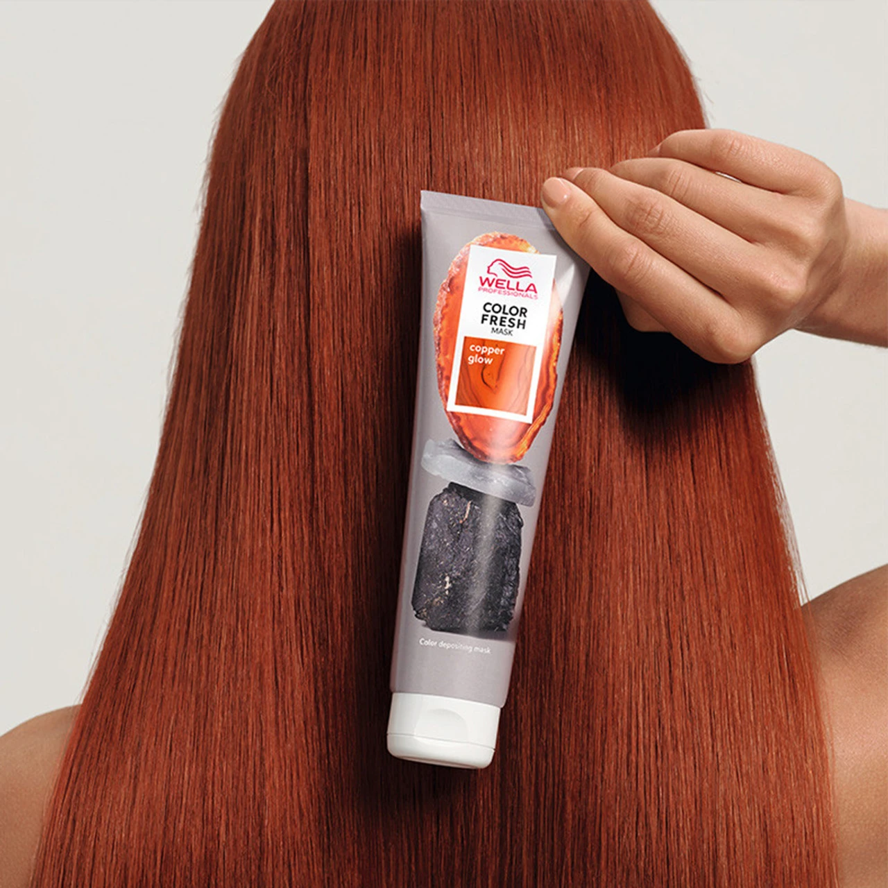 Masque Color Fresh Wella Copper Glow 150ml 2 Masque Color Fresh Wella Copper Glow 150ml – Image 2