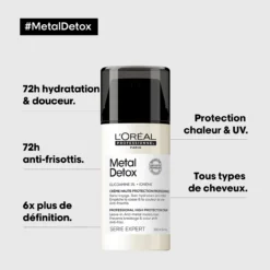 Metal Detox Crèmes Haute Protection L'Oréal 100ml -Coiffure Promos Boutique cre me metal detox explication 43315.1684847859