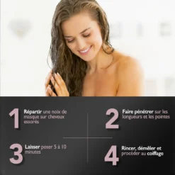 Masque Keratin Glow Essentiel Eugène Perma 500ml -Coiffure Promos Boutique keratin glow masque 54711.1684846545