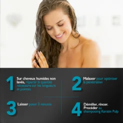 Soin Avant-Lavage Keratin Pulp Essentiel Eugène Perma 200ml -Coiffure Promos Boutique keratin pulp conditionner 28819.1684846660