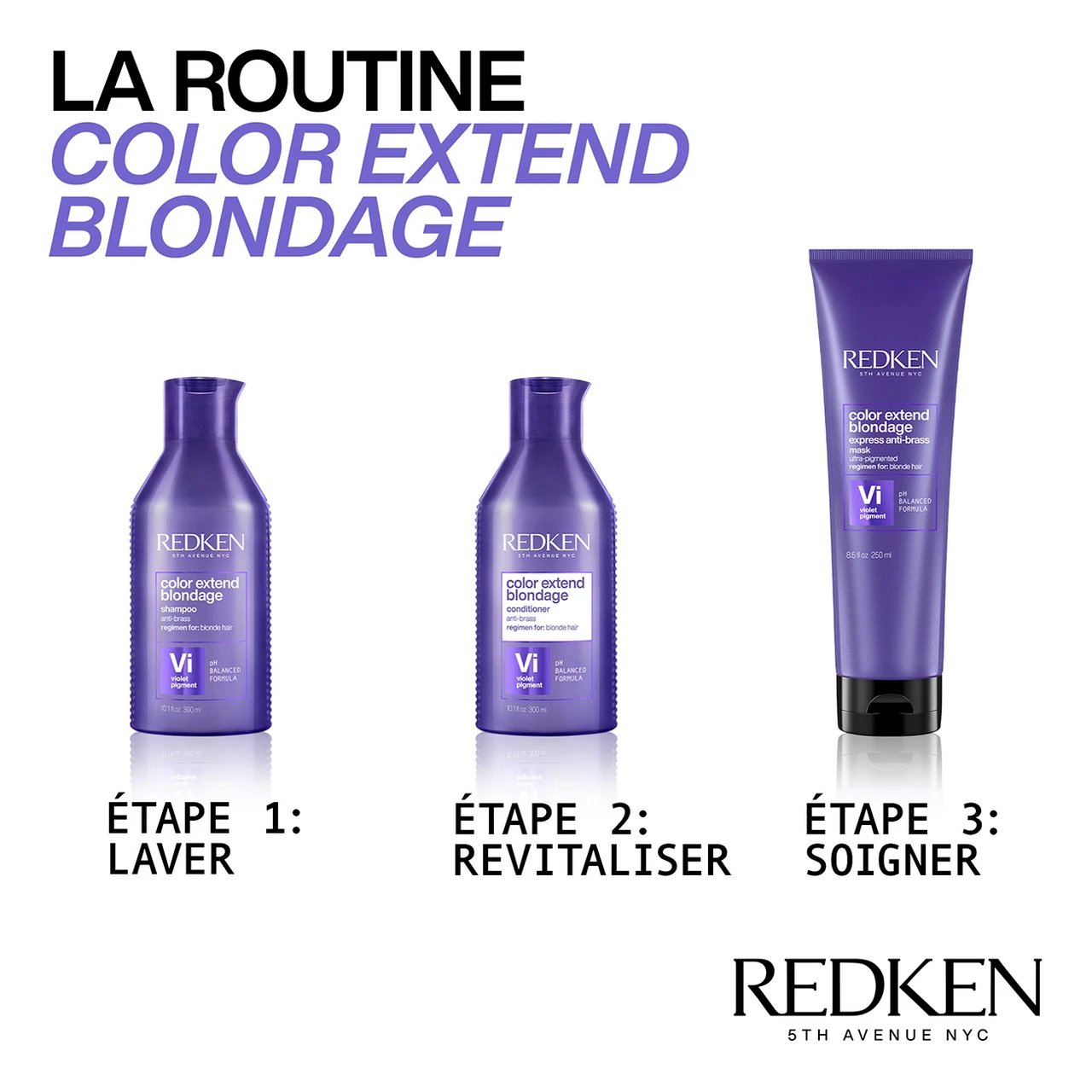 Shampooing Color Extend Blondage Redken 1000ml 5 Shampooing Color Extend Blondage Redken 1000ml – Image 5
