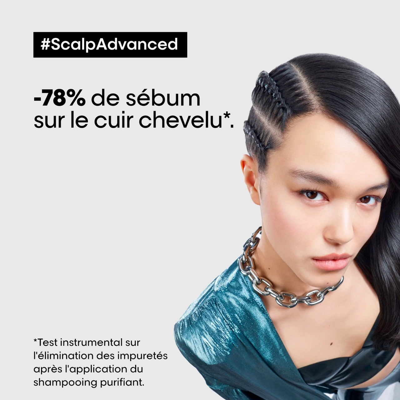 Shampooing Dermo-Purifiant Anti Gras Scalp Advanced L'Oréal 500ml 2 Shampooing Dermo-Purifiant Anti Gras Scalp Advanced L'Oréal 500ml – Image 2