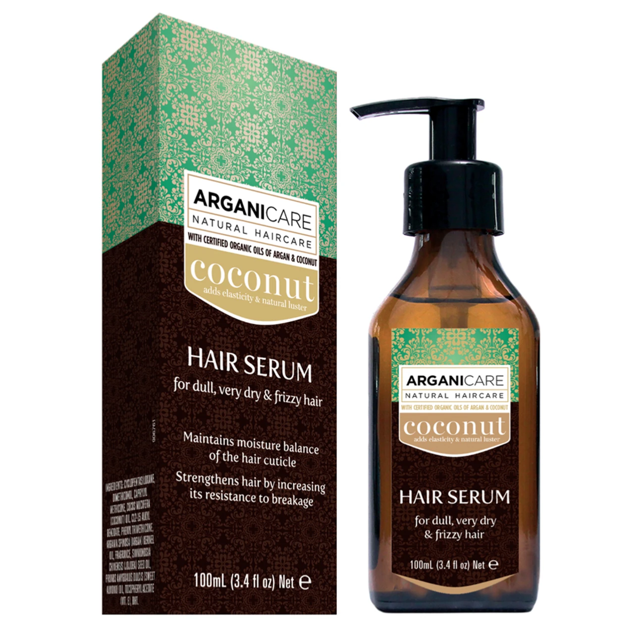 Sérum Coconut Arganicare 100ml 1 Sérum Coconut Arganicare 100ml