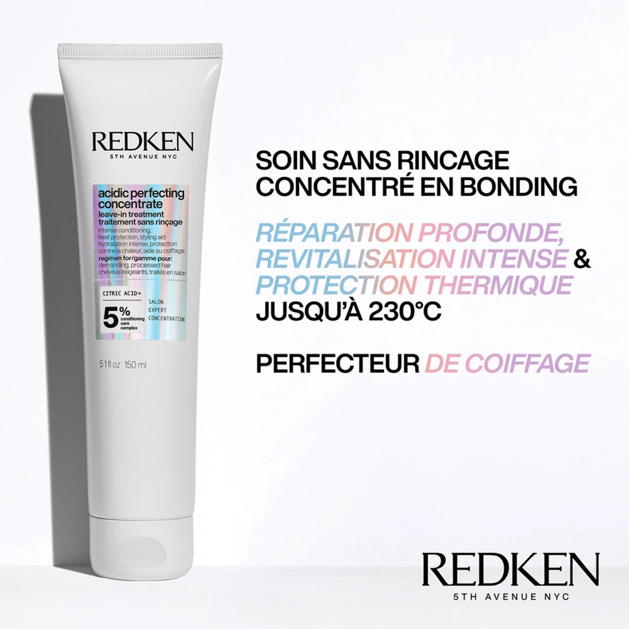 Traitement Sans Rinçage Acidic Perfecting Concentrate Redken 150ml 4 Traitement Sans Rinçage Acidic Perfecting Concentrate Redken 150ml – Image 4